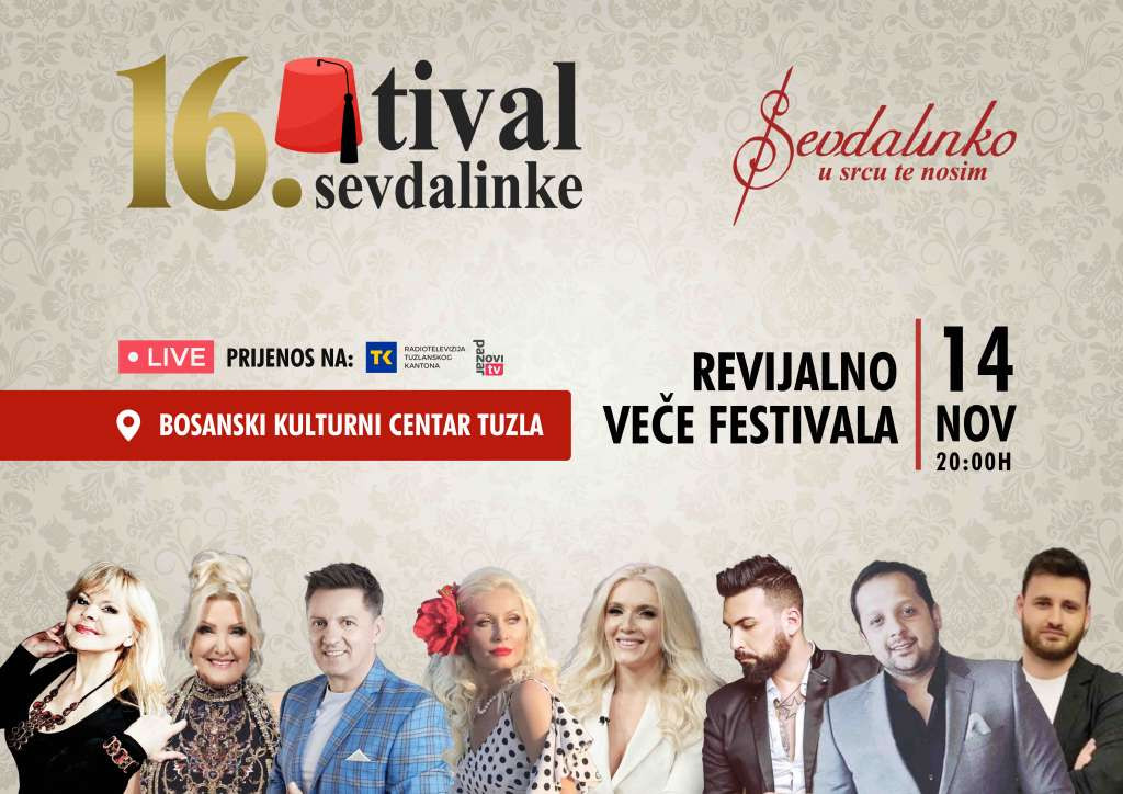 Festival sevdalinke - Osam pjesama u borbi za najprestižniju nagradu – Plaketu 'Safet Isović'
