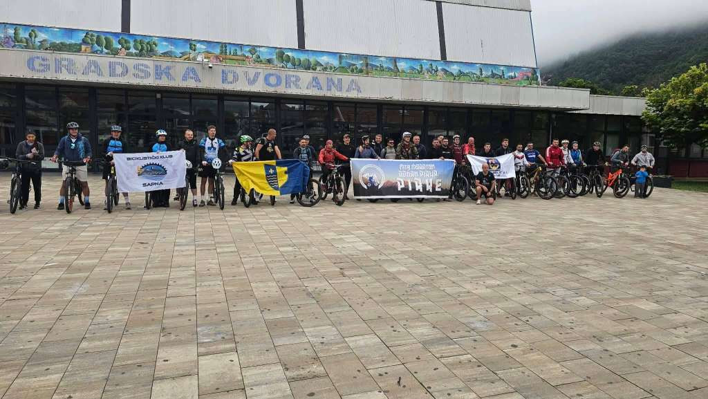 U Goraždu počeo šesti memorijalni biciklistički pohod "Adnan Pirija Pirke"