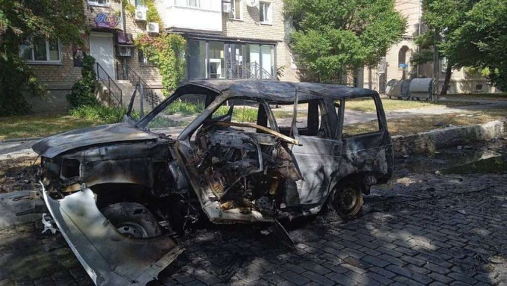 U okupiranom gradu Berdjansku eksplodirao automobil u kojem je teško ozlijeđen vođa separatista