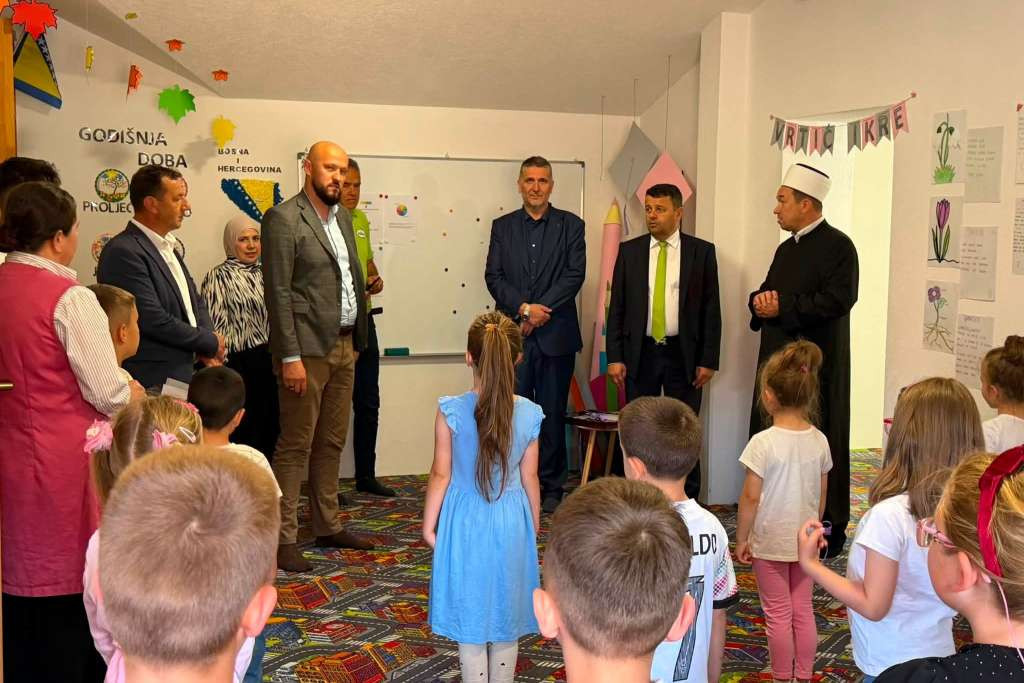 Ministar Hurtić prisustvovao svečanosti otvaranja obnovljenog vrtića 'Ikre' u Kiseljaku