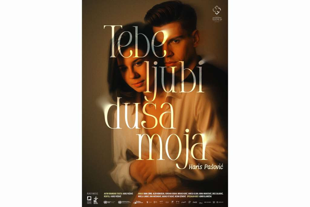 'Tebe ljubi duša moja' predstava Harisa Pašovića o ljubavi u ratnom Sarajevu