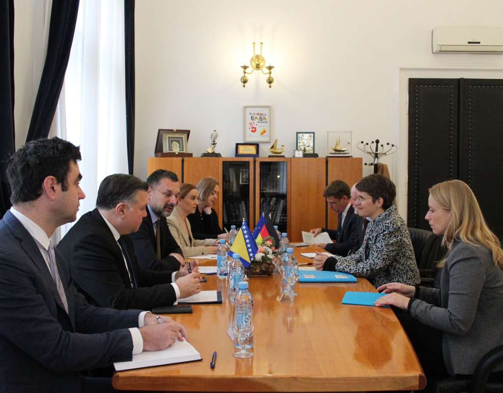 Konaković i Brkić s ministricom Luehrmann: Otvaranje pristupnih pregovora podstiče razvojni proces