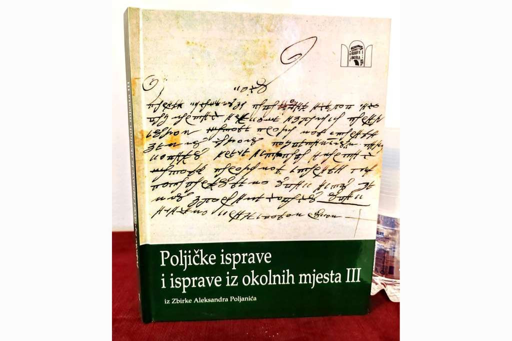 Održana promocija trećeg toma edicije 'Poljičke isprave - iz Zbirke Aleksandra Poljanića'