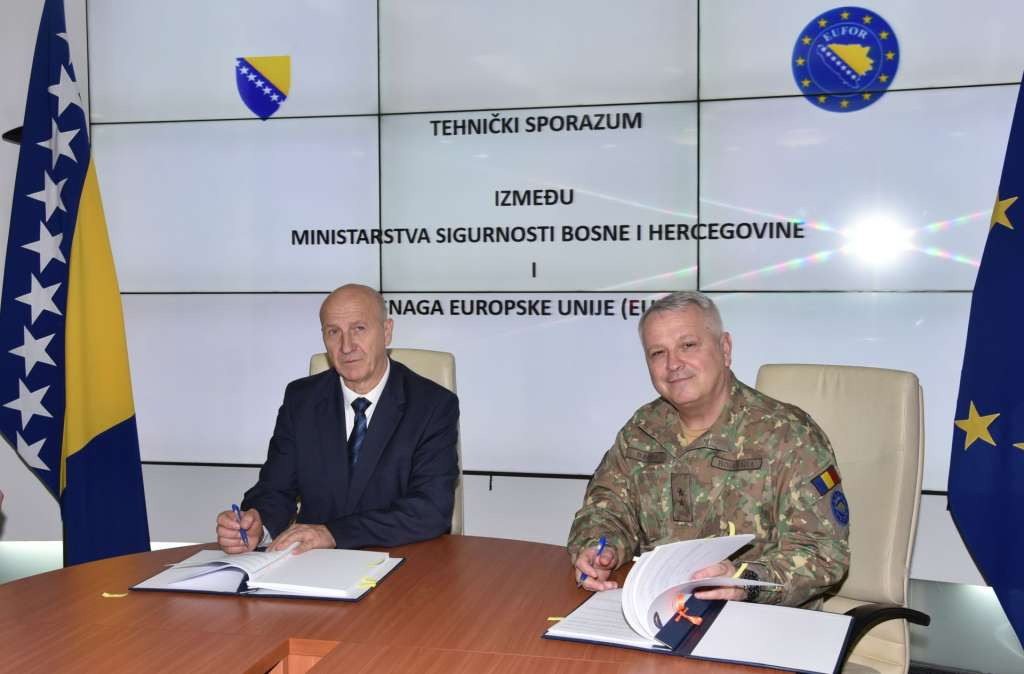 Bolja saradnja Operativno-komunikacijskog centra BiH - 112 i EUFOR-a u slučaju nesreća