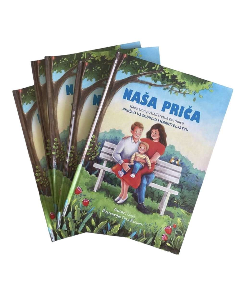 'Naša priča', slikovnica o porodici koja je postala sretna kroz proces usvajanja