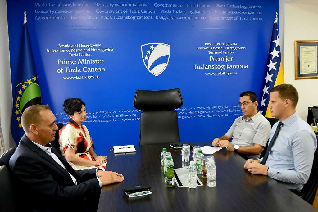 Halilagić primio u oproštajnu posjetu šefa Terenskog ureda OSCE-a u Tuzli