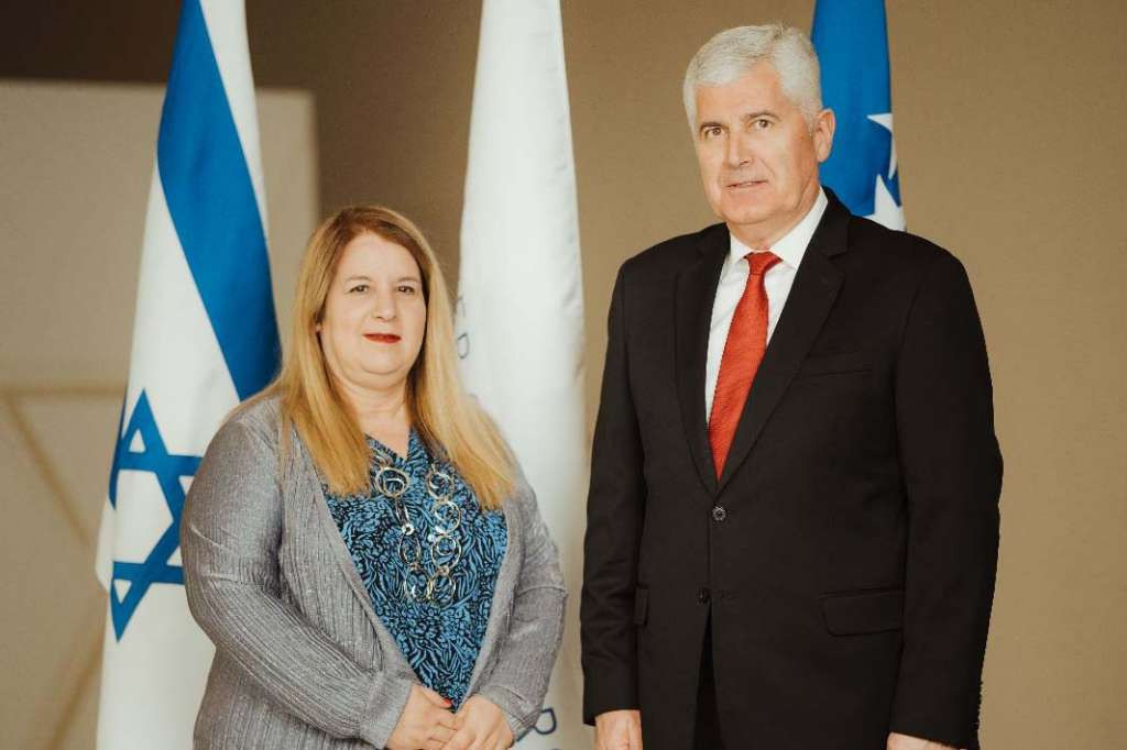 Čović se sastao s veleposlanicom Izraela Galid Peleg