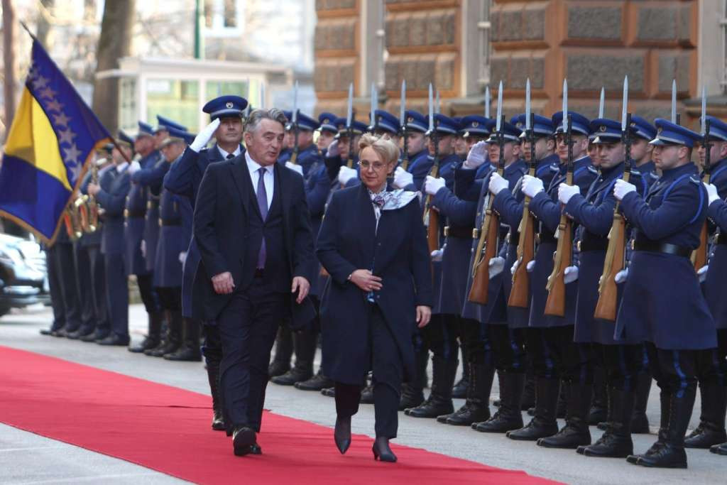 Predsjednica Slovenije u prvoj službenoj posjeti Bosni i Hercegovini