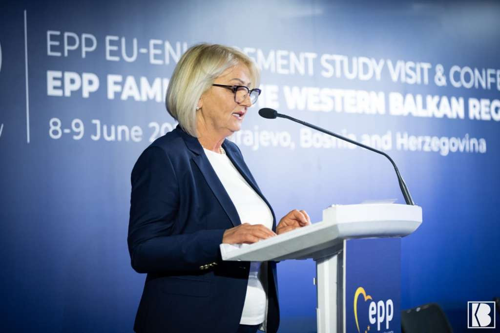 Krišto otvorila konferenciju Europske pučke stranke (EPP) s predsjednikom Manfredom Weberom