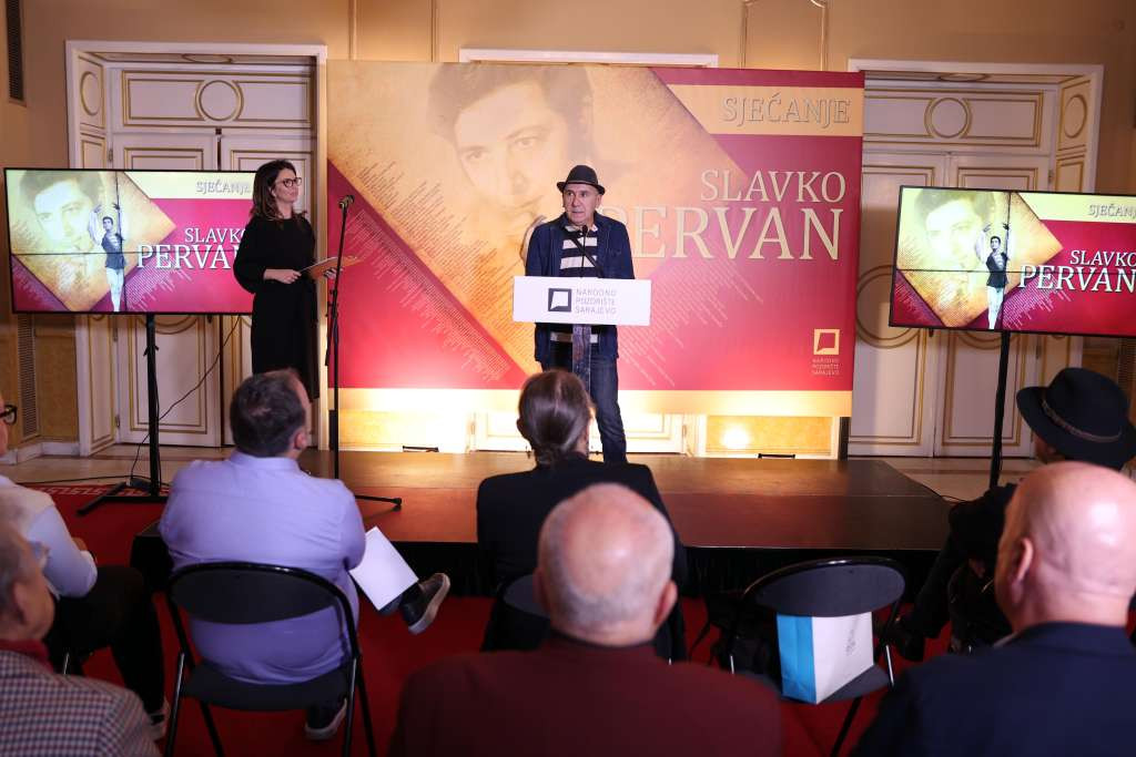 U Narodnom pozorištu Sarajevo upriličeno sjećanje na Slavka Pervana