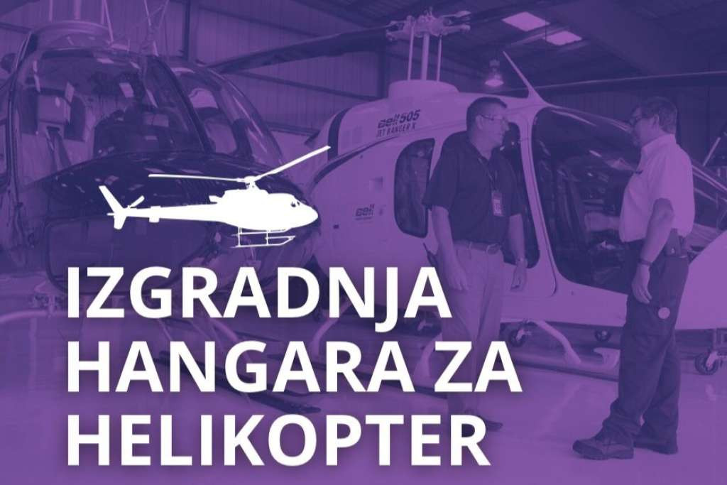 MUPKS će graditi hangar od 3.000 m² za smještaj četiri helikoptera