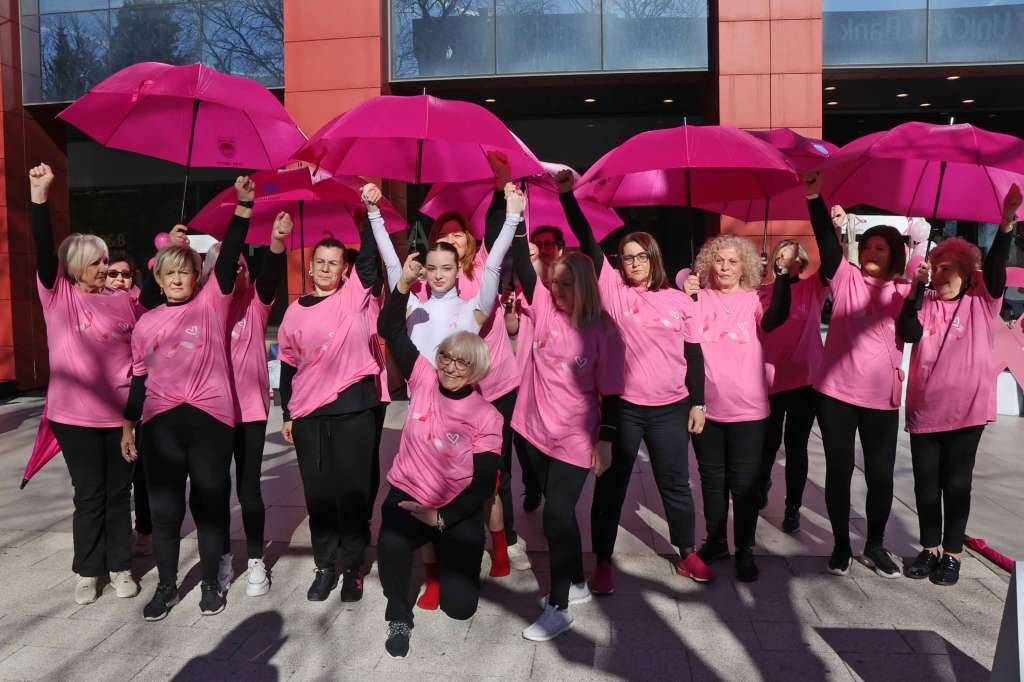 Plesnim performansom u Mostaru obilježen Međunarodni dan borbe protiv raka