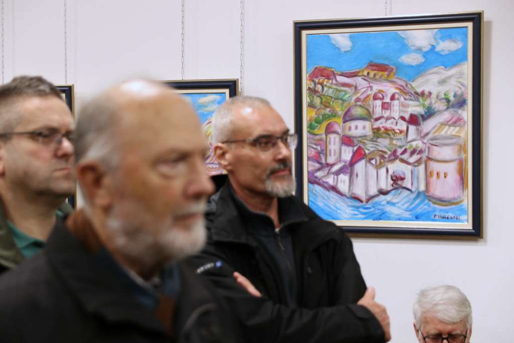 U Maloj galeriji sv. Ante na Bistriku otvorena izložba slika fra Petra Perice Vidića