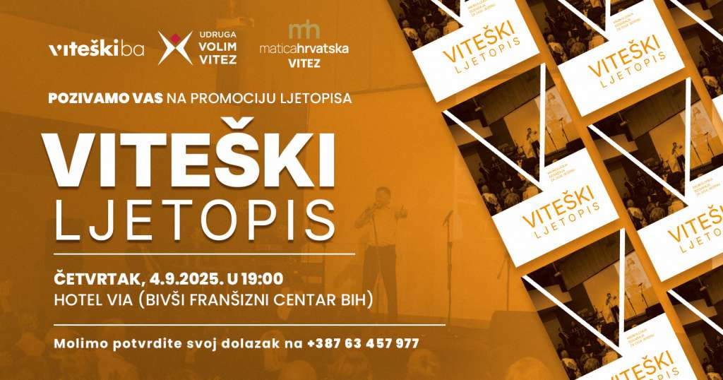 Promocija novog izdanja Viteškog ljetopisa 4. rujna