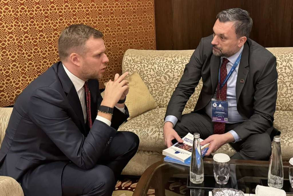 Konaković na marginama konferencije u New Delhi-u održao niz bilateralnih susreta