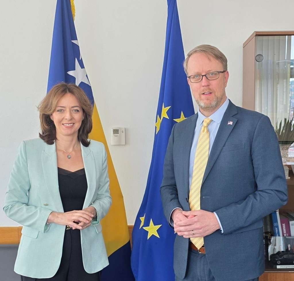 Bošnjak i Koski: Potvrđeno snažno i kontinuirano partnerstvo između BiH i SAD