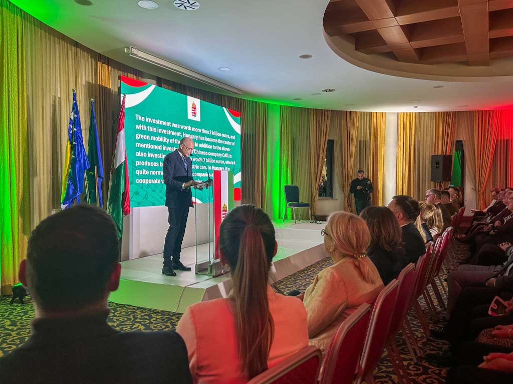 Bradara i Bošnjak na prijemu povodom mađarskog nacionalnog praznika u Sarajevu