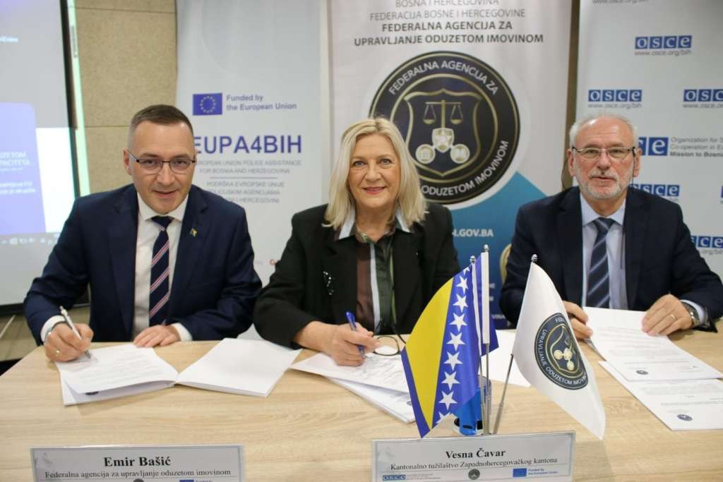 Potpisani memorandumi o saradnji u Neumu na radionici o finansijskim istragama