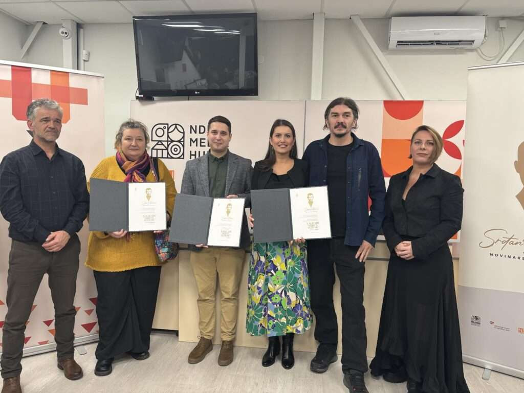 Na svečanosti u Novom Sadu uručene regionalne novinarske nagrade 'Srđan Aleksić'