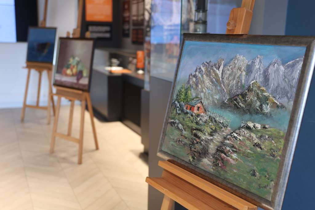 U Olimpijskom muzeju otvorena izložba 'Paleta radosti' Senke Lihić