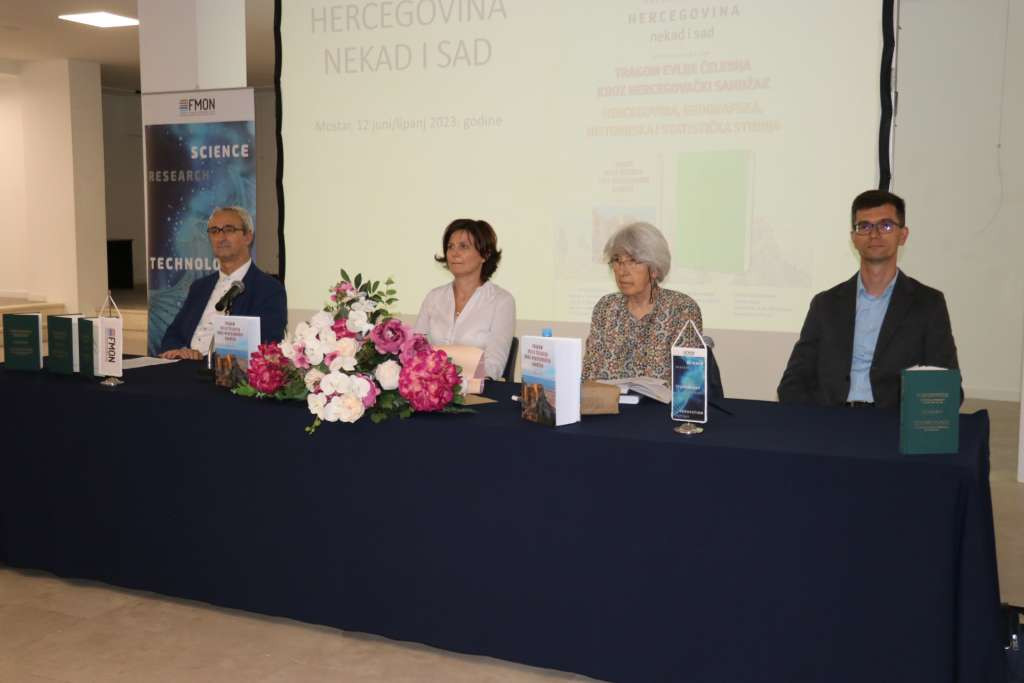 Razgovor o temi  "Hercegovina - nekad i sad", predstavljene i dvije knjige