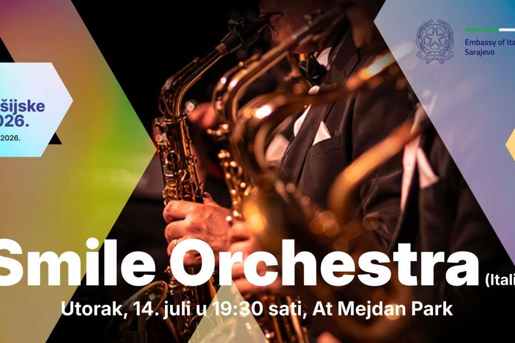 "Smile Orchestra" donosi zvuke italijanskog swinga na Baščaršijske noći