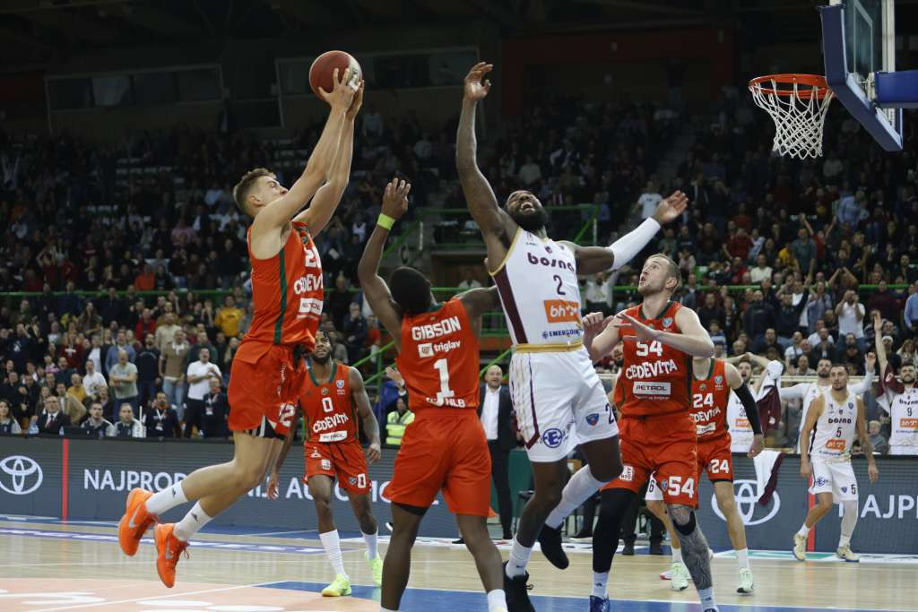 Bosna ispustila veliku prednost i izgubila od Cedevita Olimpije