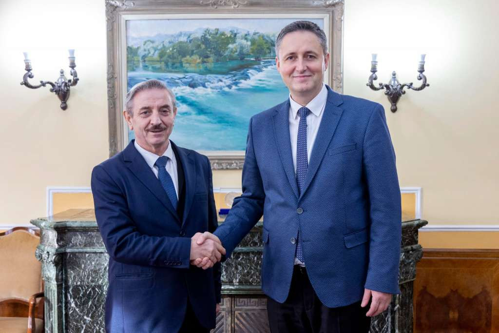 Bećirović primio u oproštajnu posjetu ambasadora Republike Sjeverna Makedonije