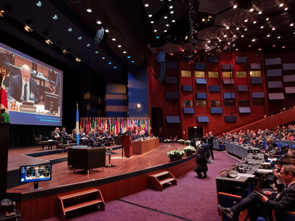 BiH po prvi put predsjedava Generalnom skupštinom Međunarodne organizacije za zabranu hemijskog oružja (OPCW)