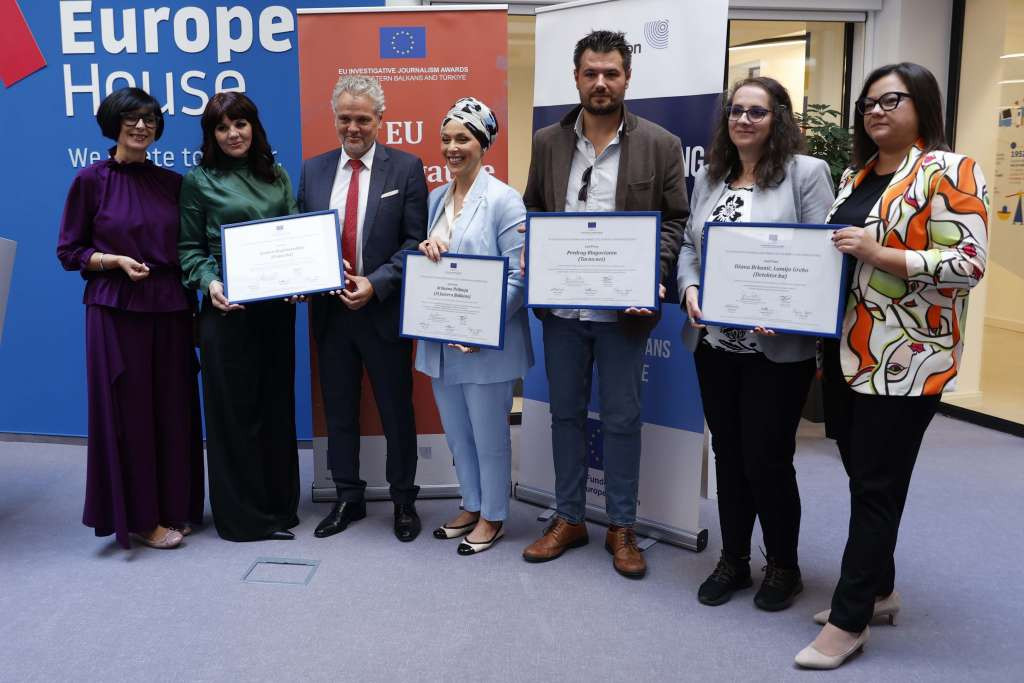 Degirmendžić, Brkanić, Grebo, Blagovčanin i Pribinja dobitnici EU nagrada za novinarstvo u BiH