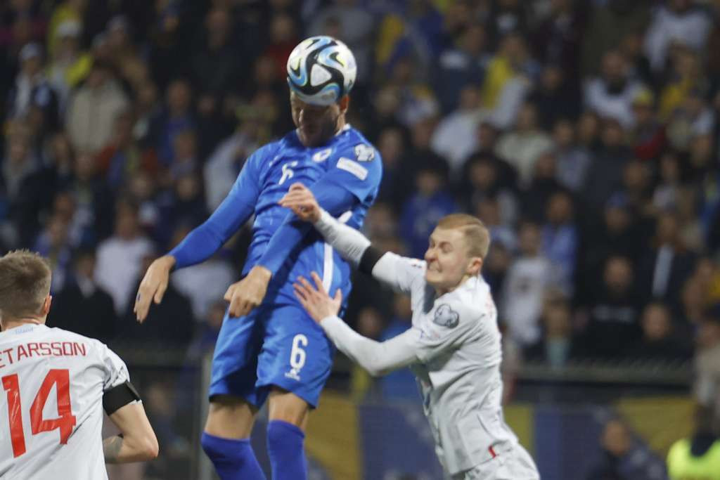 BiH golovima Krunića vodi protiv Islanda na poluvremenu sa 2:0