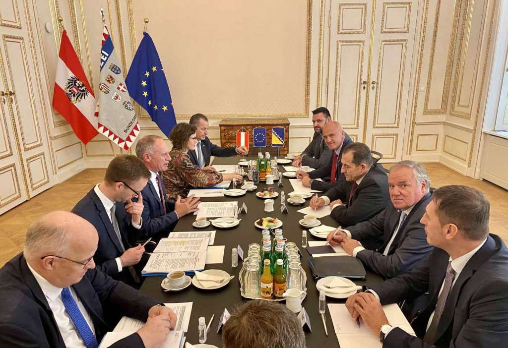 Cikotić-Karner: BiH i Austrija ostvaruju izuzetno dobru saradnju u oblasti sigurnosti