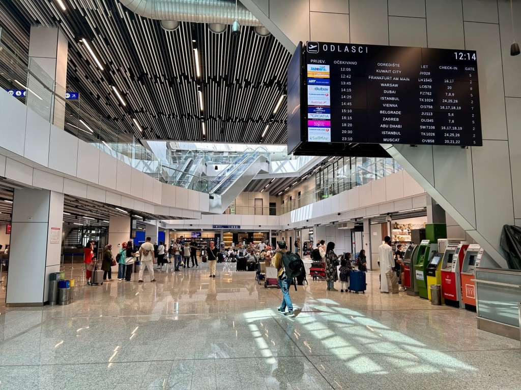 Međunarodni aerodrom Sarajevo - Nova lokacija pasoške kontrole