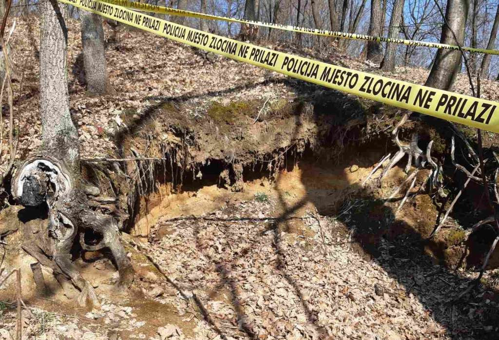 Policija istražuje pronalazak ljudskih kostiju u šumi kod Slavonskog Broda