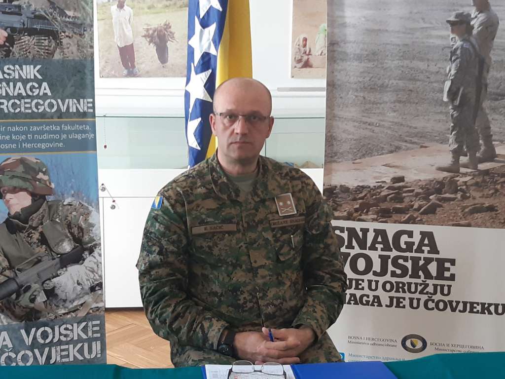 Sačić: Do kraja maja bit će raspisan još jedan oglas za prijem u profesionalnu vojnu službu