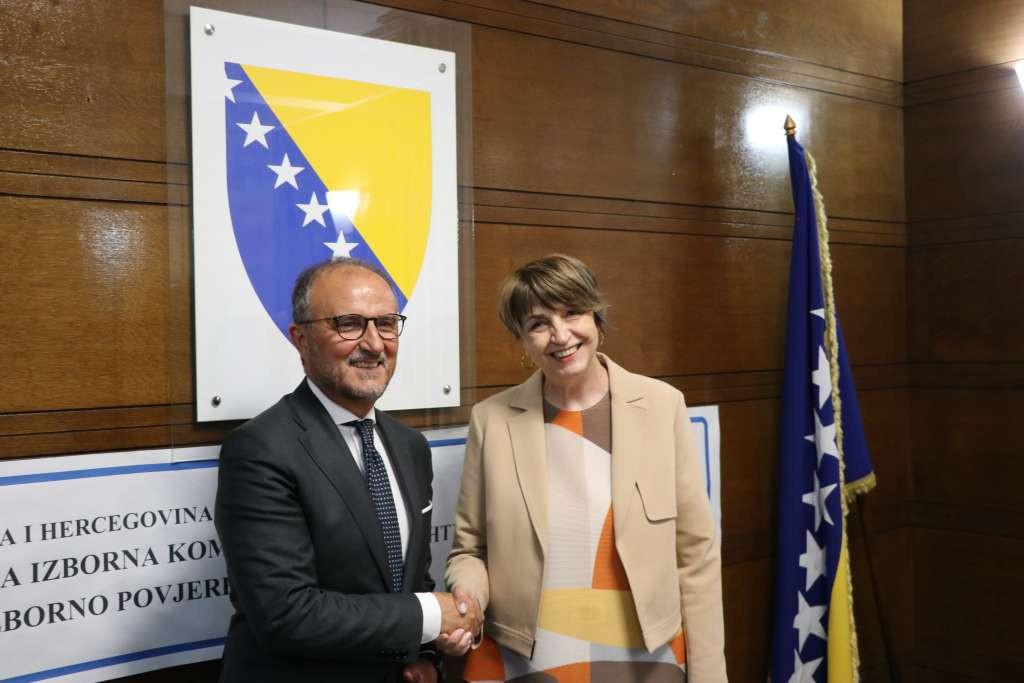 Soreca posjetio Centralnu izbornu komisiju BiH