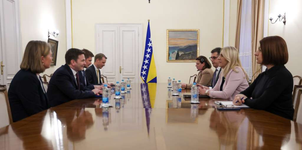 Cvijanović i Mathisen razgovarali o izazovima u BiH u procesu evropskih integracija