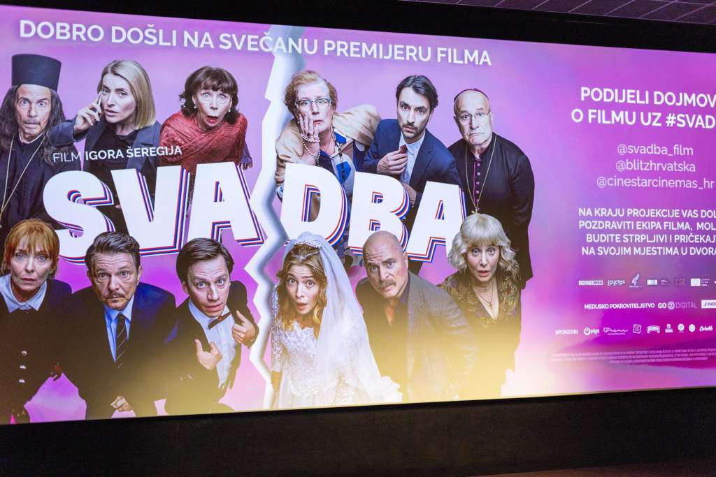 Film 'Svadba' imao 220 tisuća gledatelja u prvom vikendu prikazivanja