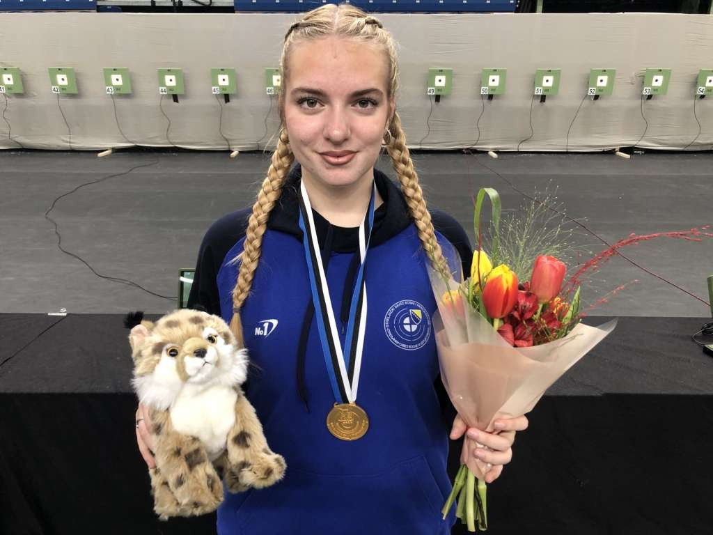 Zakira Pušina postala evropska prvakinja u streljaštvu