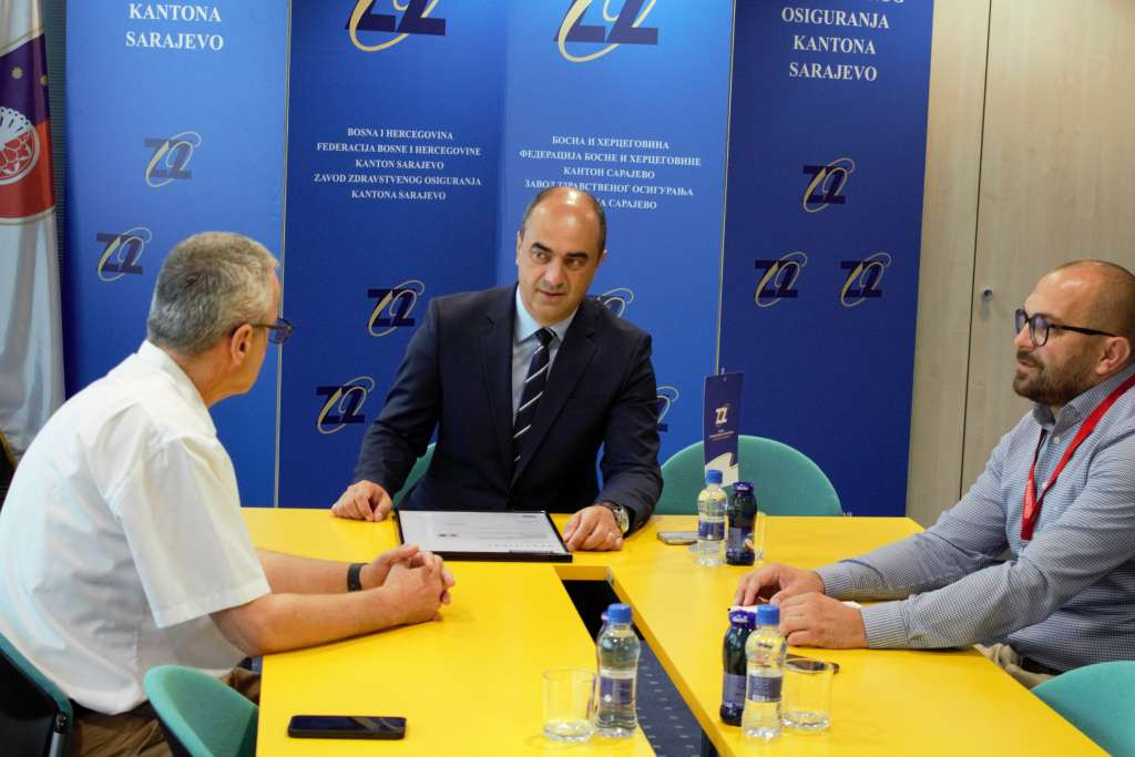 Zavodu zdravstvenog osiguranja Kantona Sarajevo uručen međunarodni certifikat ISO 9001:2015