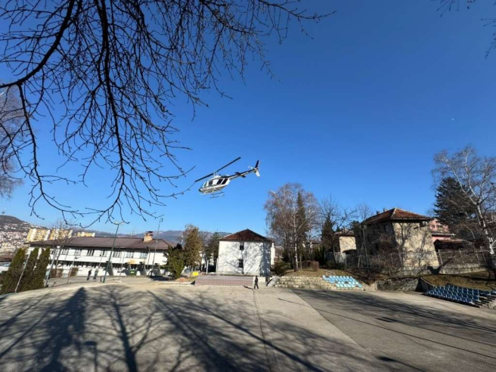 Obavljen trening hitnog slijetanja helikoptera SPJ FUP-a na poligon Policijske akademije FMUP-a