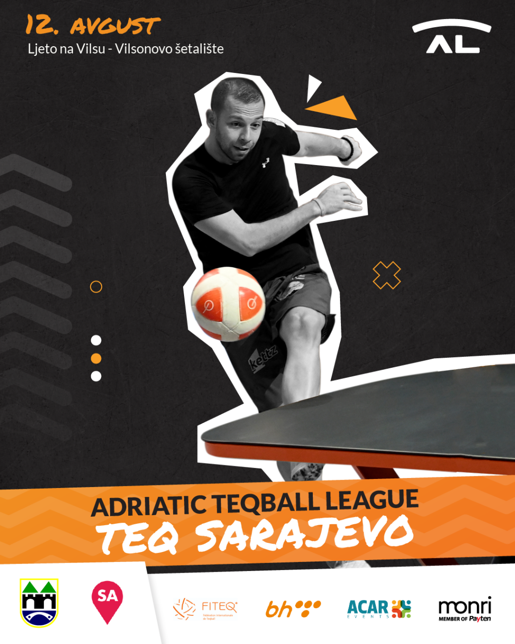 Jadranska teqball liga stiže u Sarajevo
