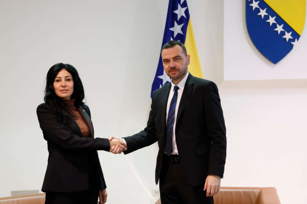 Magazinović s ambasadoricom Kharoof: Nastavit ću pomagati stanovništvu Palestine, posebno djeci