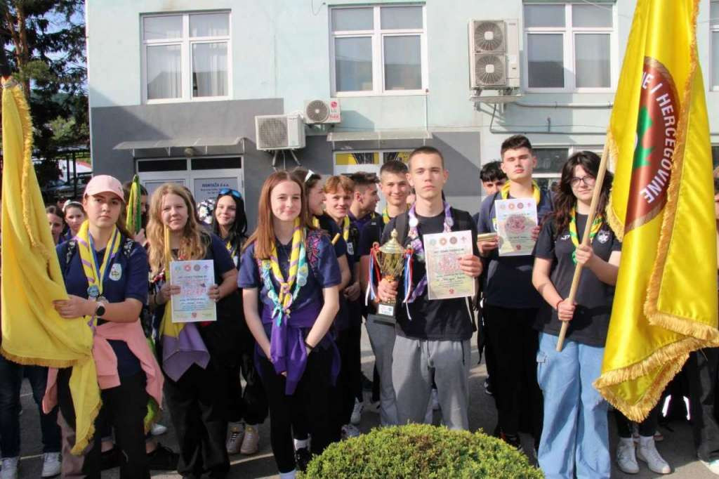 Odred izviđača 'Stari Grad' Mostar osvojio prvo mjesto na Izviđačkoj olimpijadi