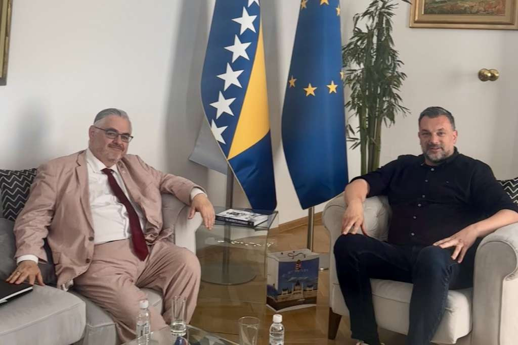Konaković i Louis J. Crishock razgovarali o političkoj situaciji u BiH i ulozi OHR-a