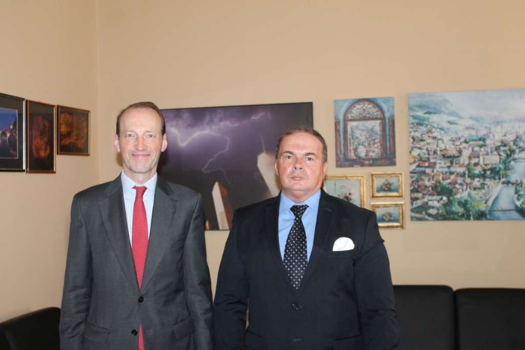 Novoimenovani ambasador Austrije u BiH Georg Diwald predao kopije akreditivnih pisama