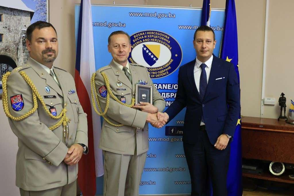 Goganović zahvalio Češkoj na doprinosu misiji EUFOR Althea