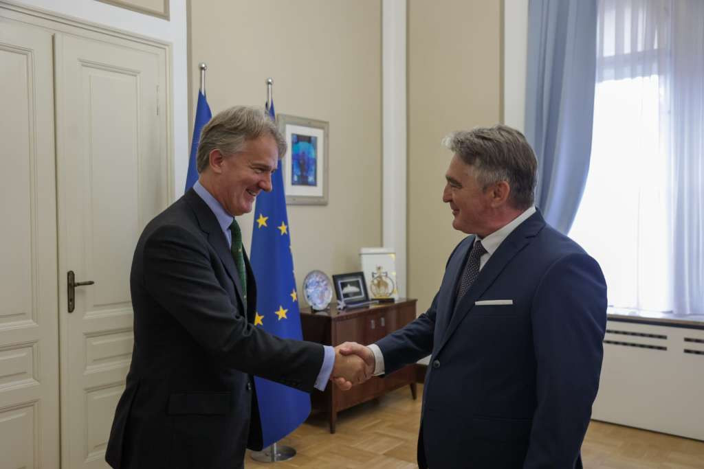 Komšić i Reilly istakli važnost britanske podrške BiH