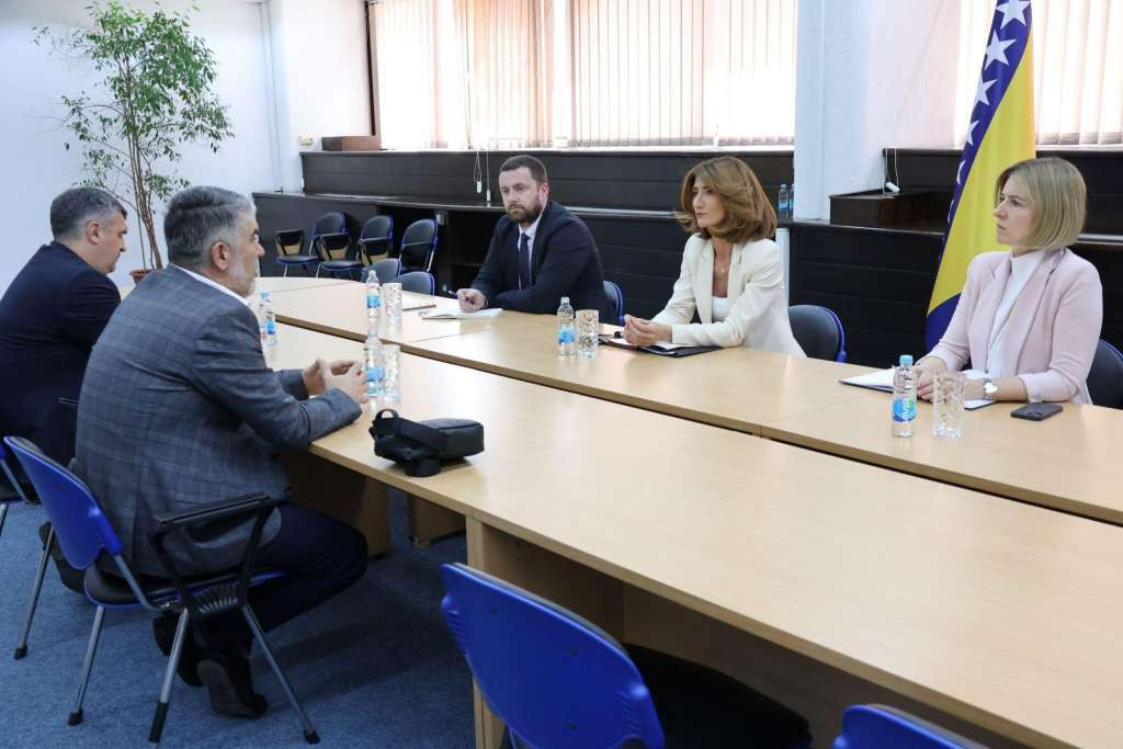 Katić s predstavnicima sindikata HT Eroneta i BH Telecoma o Granskom kolektivnom ugovoru