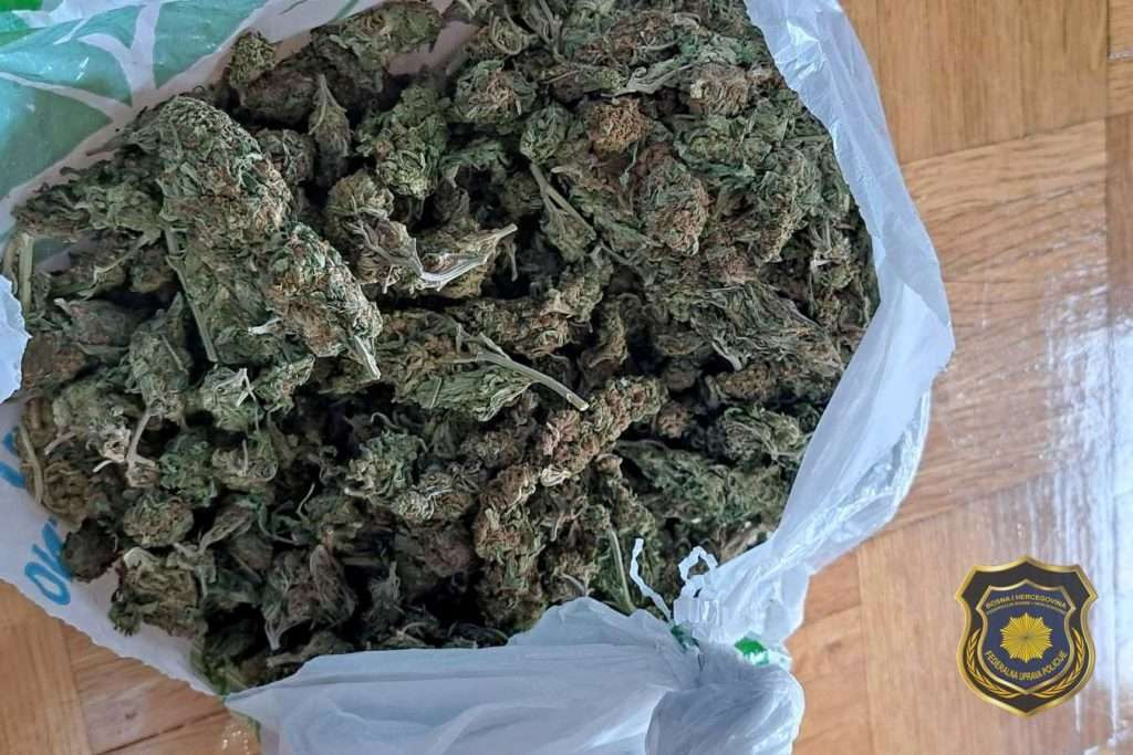 Uhapšen M.N. iz Sarajeva zbog neovlaštenog prometa drogama